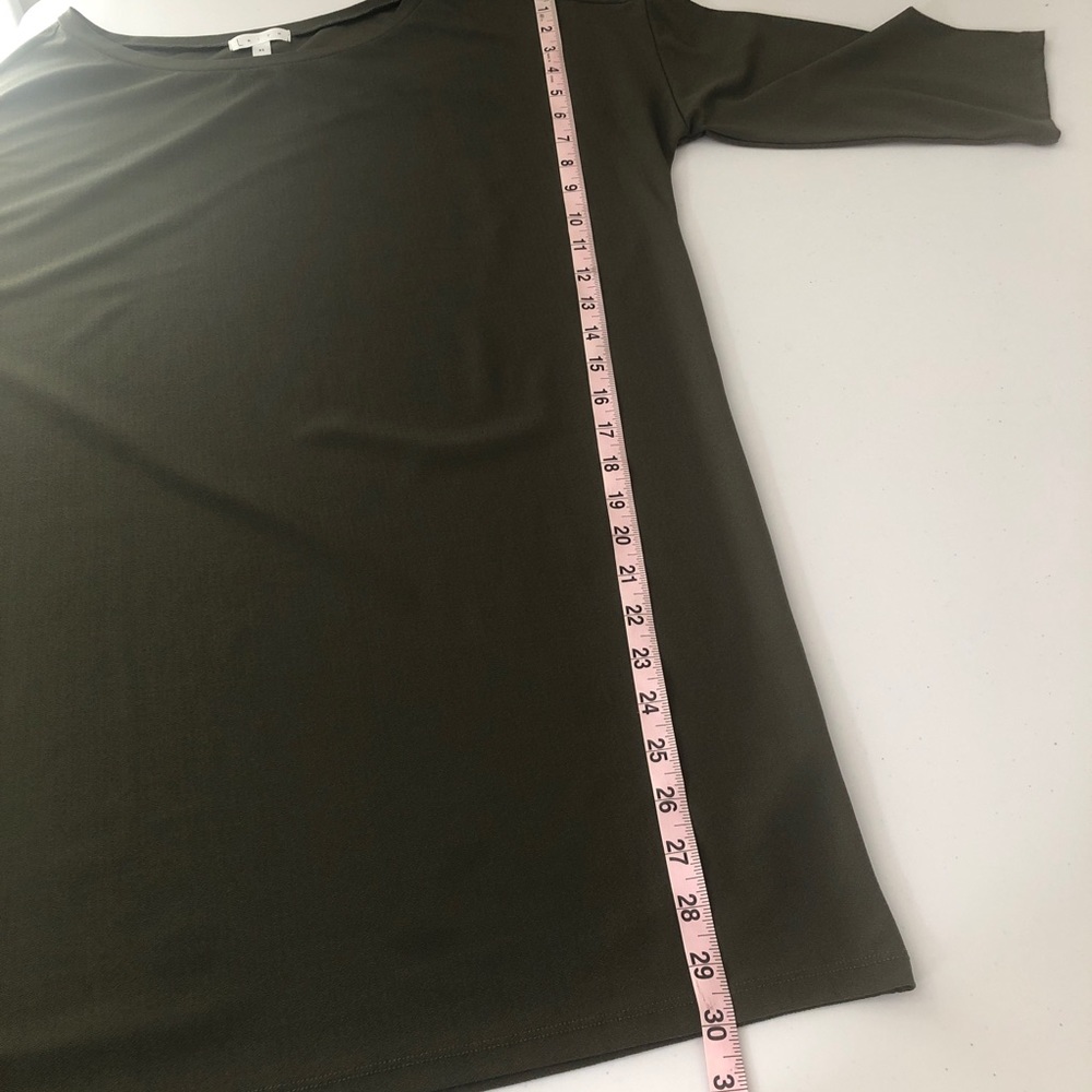 Leith Green Mini Shift Dress Size XS - Picture 10 of 11